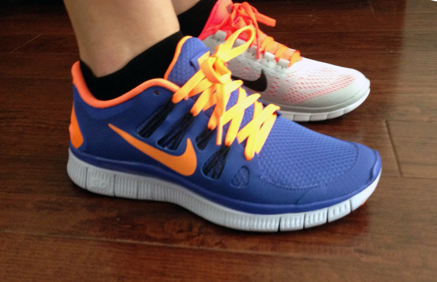 Nike free 5.0 v5 sales orange